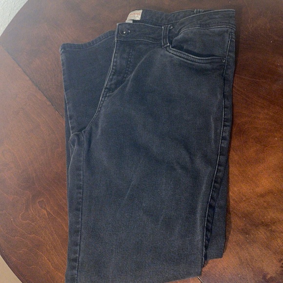 Weatherproof Vintage Light Black Women’s Skinny Jeans Size 12 Slim Straight Fit - Picture 1 of 8